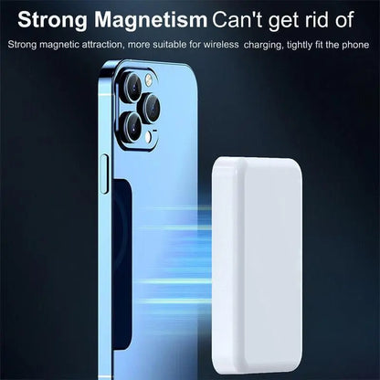 5000Mah Magnetic Wireless Power Bank for Iphone 12-17 Series, Portable Charger Compatible with Magsafe Cases, Back to School Essentials