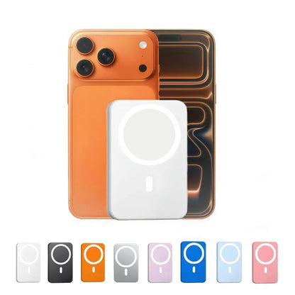 5000Mah Magnetic Wireless Power Bank for Iphone 12-17 Series, Portable Charger Compatible with Magsafe Cases, Back to School Essentials