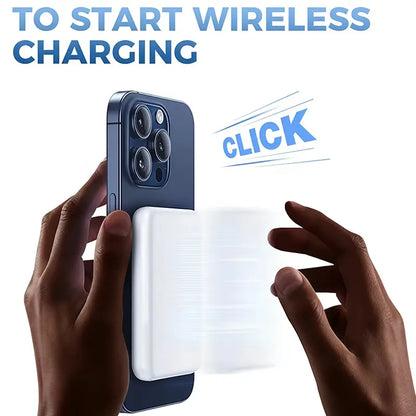 5000Mah Magnetic Wireless Power Bank for Iphone 12-17 Series, Portable Charger Compatible with Magsafe Cases, Back to School Essentials