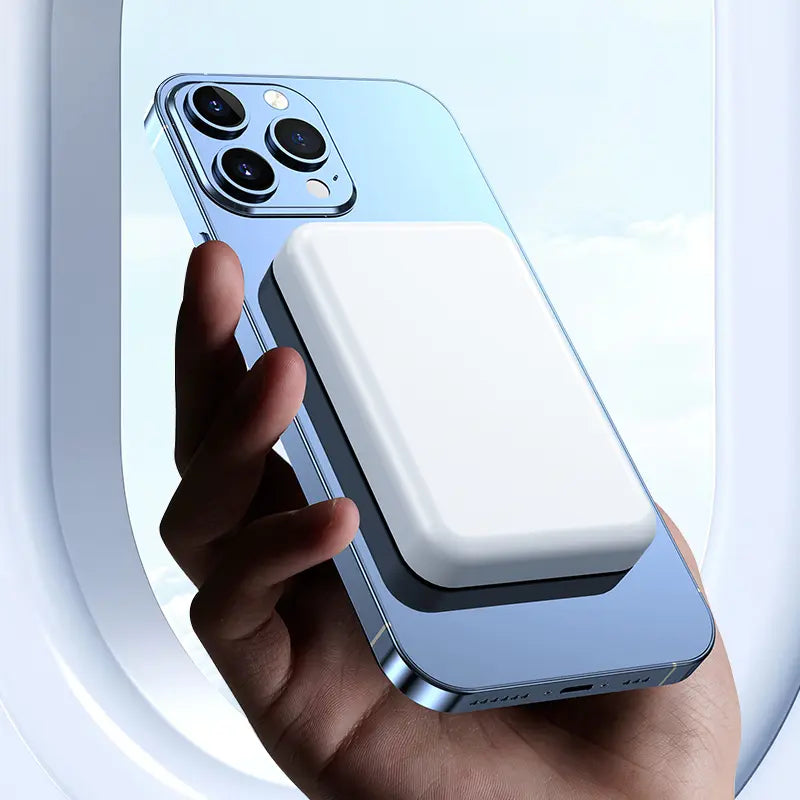 5000Mah Magnetic Wireless Power Bank for Iphone 12-17 Series, Portable Charger Compatible with Magsafe Cases, Back to School Essentials